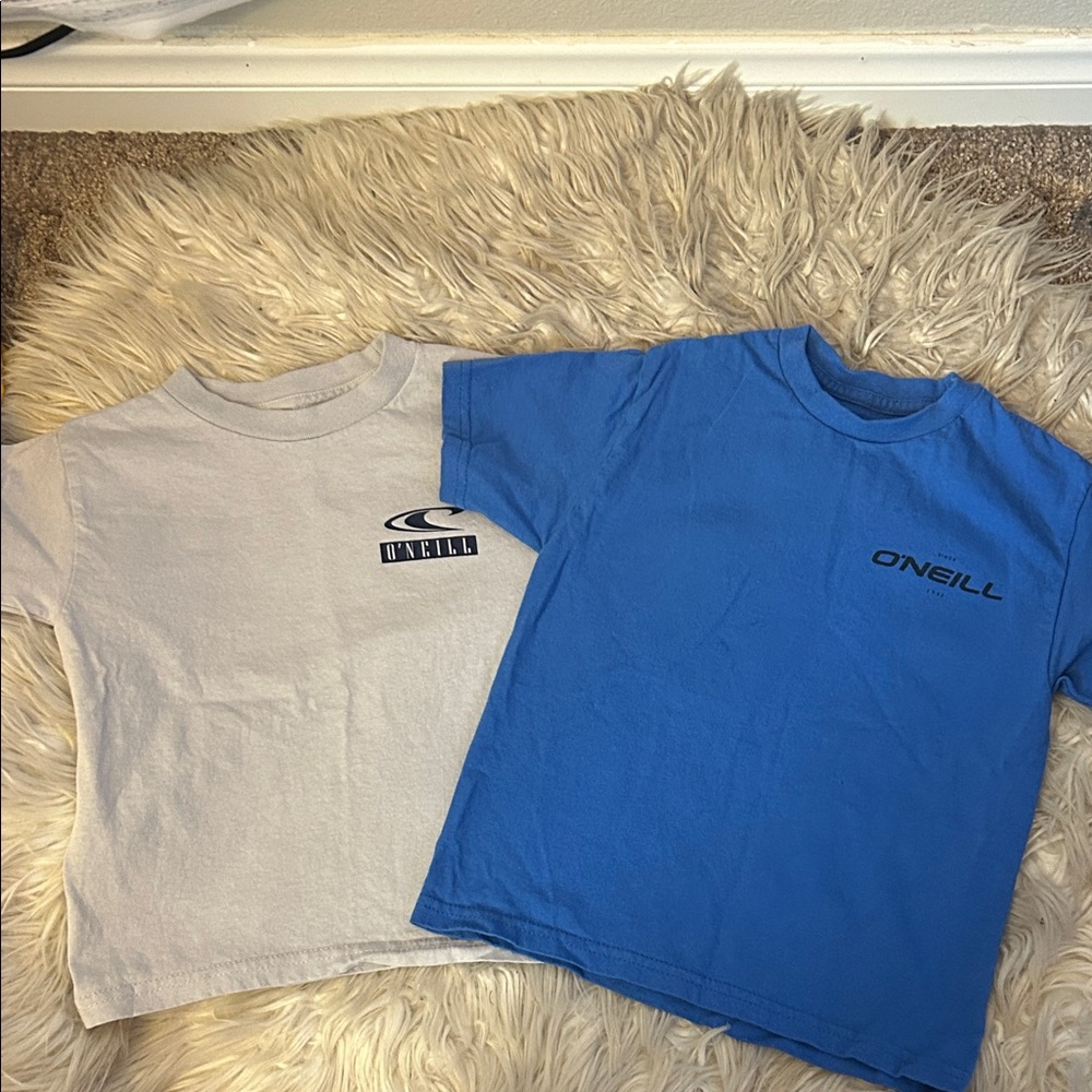 Bundle if 2 O'Neill Kids Blue and gray Short Sleeve Tees size 4